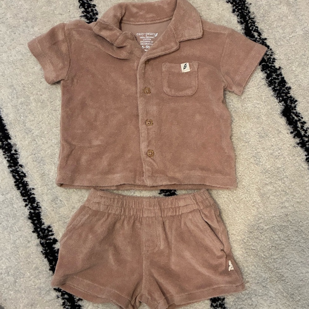 3 for $15🚨 NWOT Baby Terry Cloth Two Piece Set